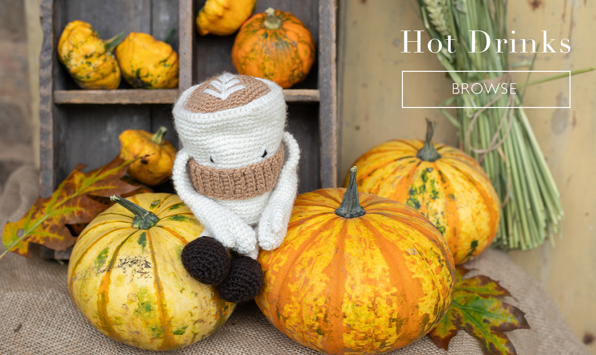 hot drinks latte crochet gourmet play food toft